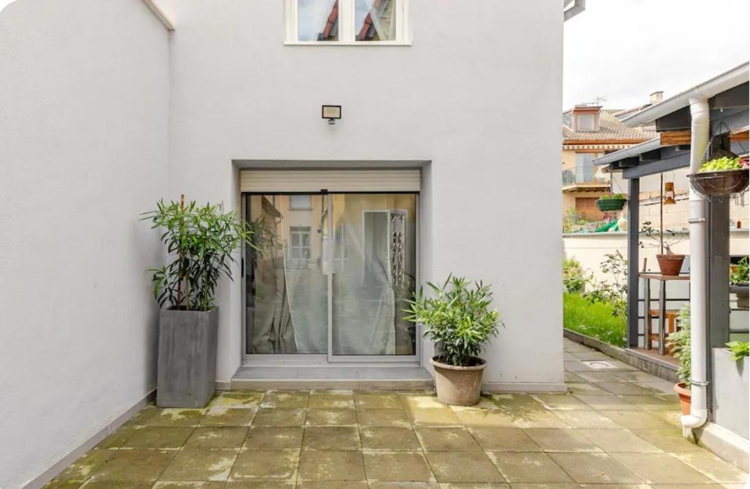 Maisonnette Avec Terrasse Estrasburgo Exterior foto